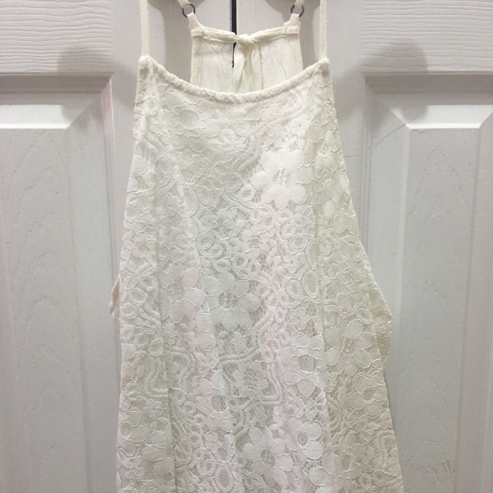 Hollister Floral Lace Top
